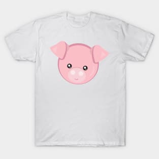 Cute Pig, Little Pig, Piggy, Pink Pig T-Shirt